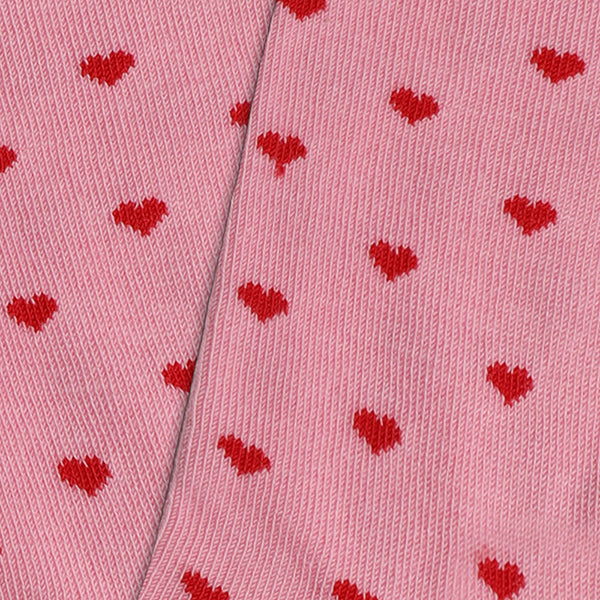 Corazones con fondo rosa